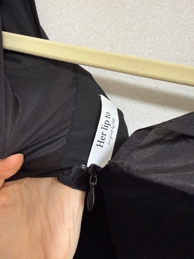 ワンピース Herripto Belmont Floral Velour Dress S