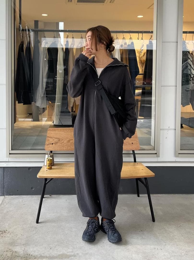 どんぴん　新品未使用☆ トゥデイフル 【スウェットジップコンビネゾン】