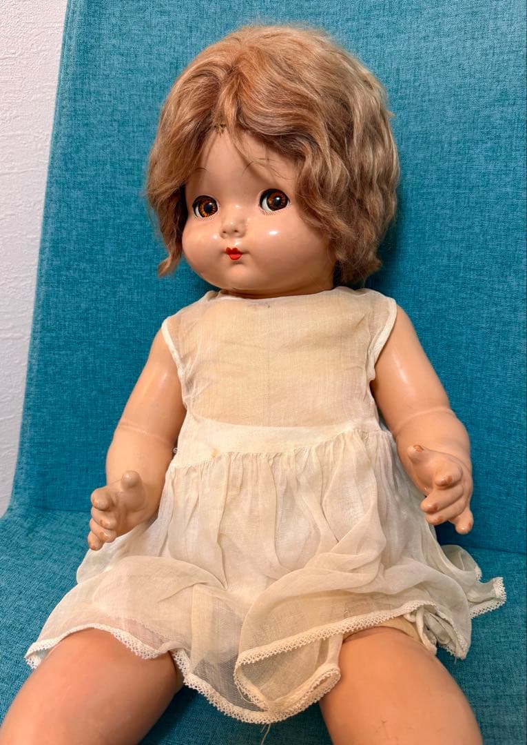 エファンビー 女の子 フラーティアイ コンポジションドール アンティークドール