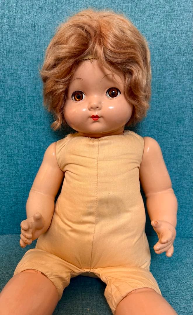 エファンビー 女の子 フラーティアイ コンポジションドール アンティークドール