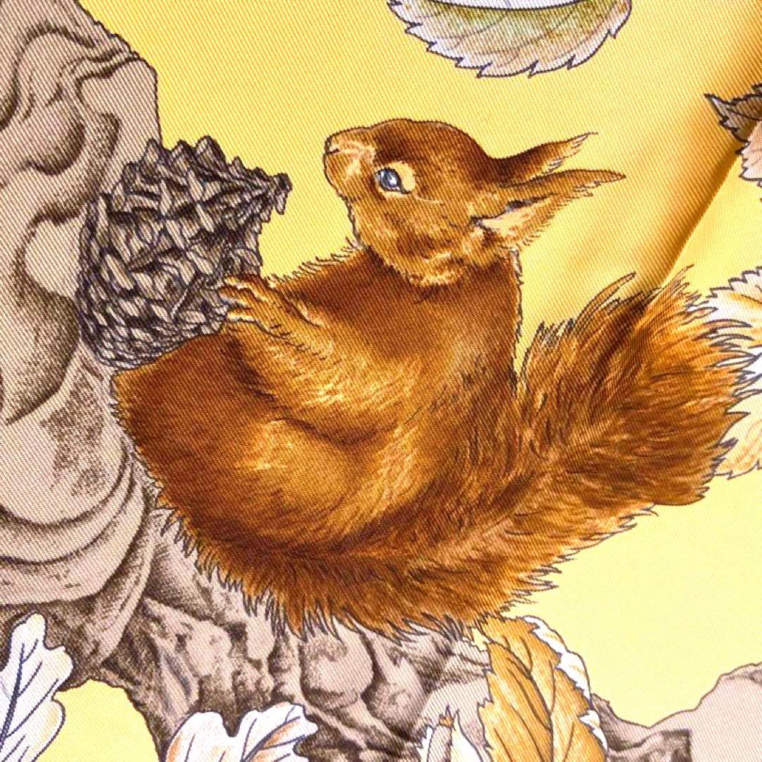 エルメス シルクスカーフ カレ90 くるみ割り CASSE NOISETTE