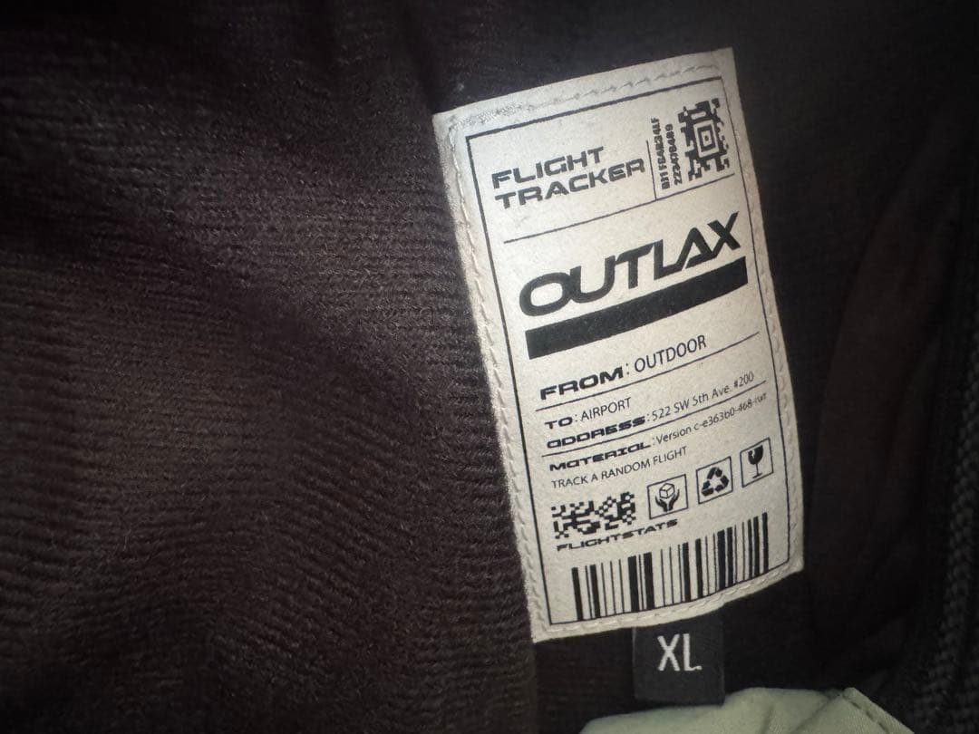 OUTLAX 上下セット ジャケットXXL パンツXL