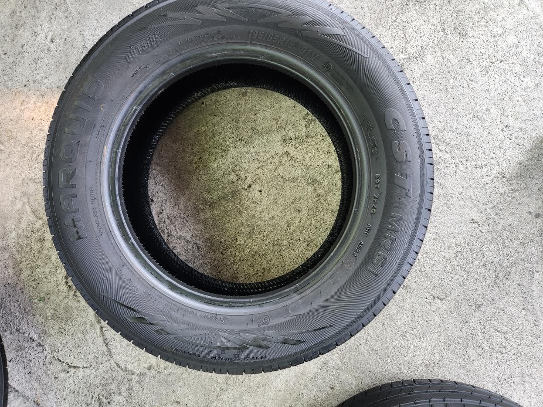 ミスキン☆2022年製オートバックス MARQUISタイヤ195/65R15☆4