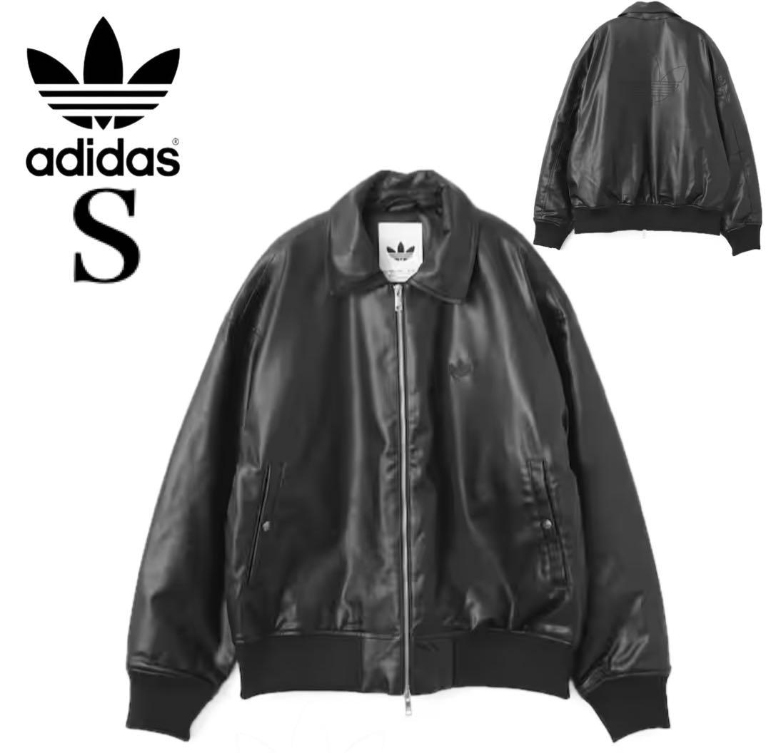 新品Ｓ】アディダスプレミアム エッセンシャルズ プレザー ボンバージャケット