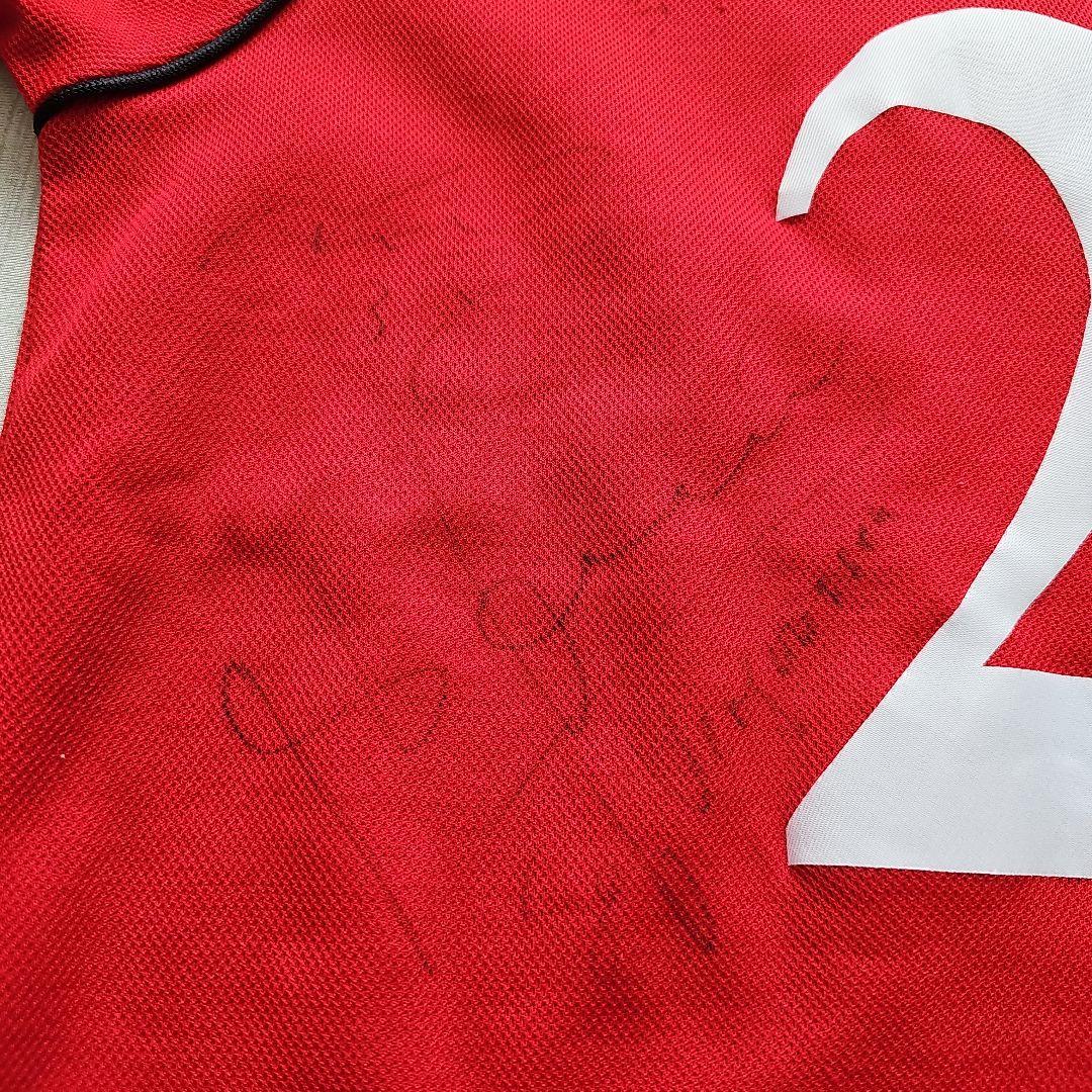 レア サイン入り 名古屋グランパスエイト サッカーウェア 背番号27