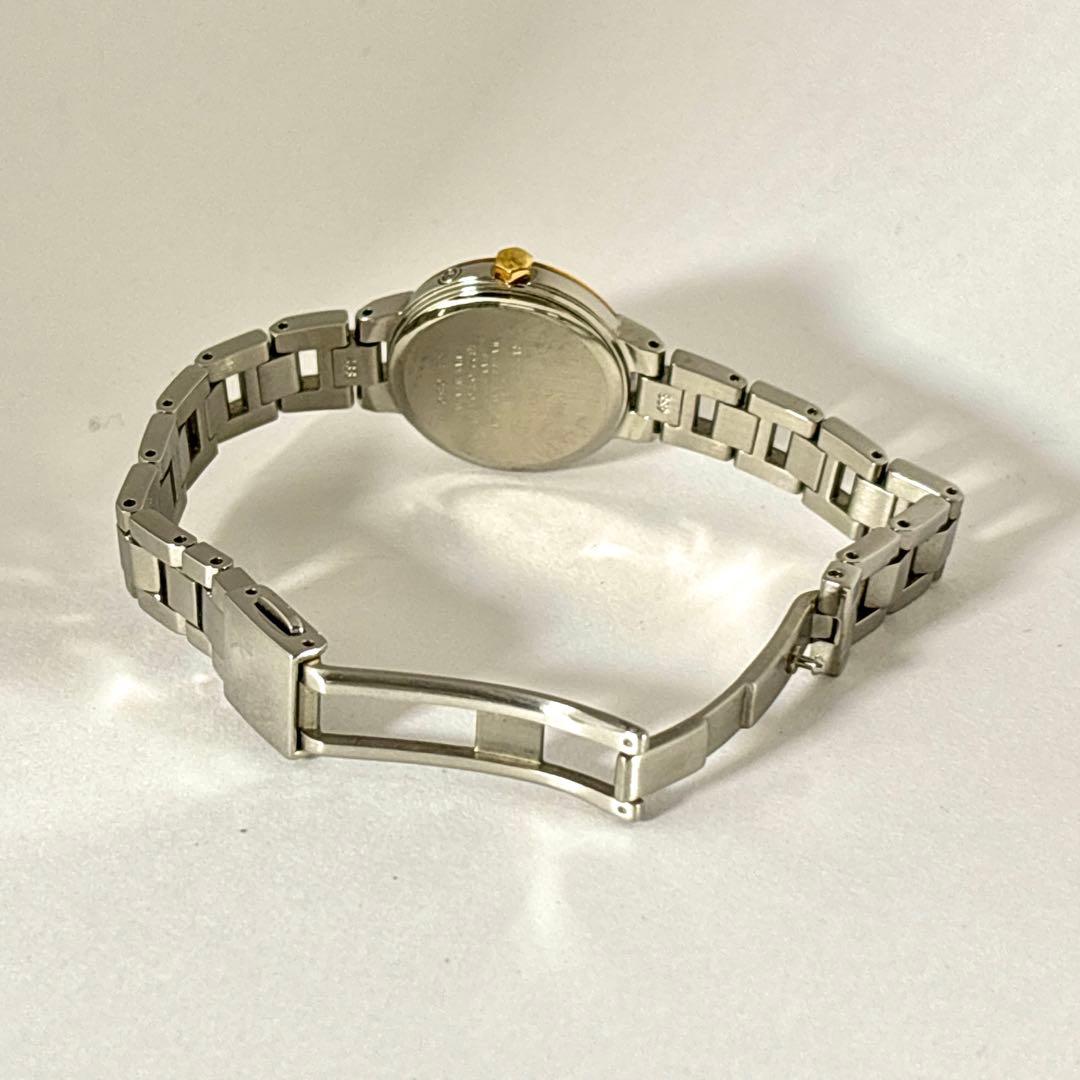 稼働 SEIKO ルキア レディース時計 電波ソーラー フラワー ラメ文字盤