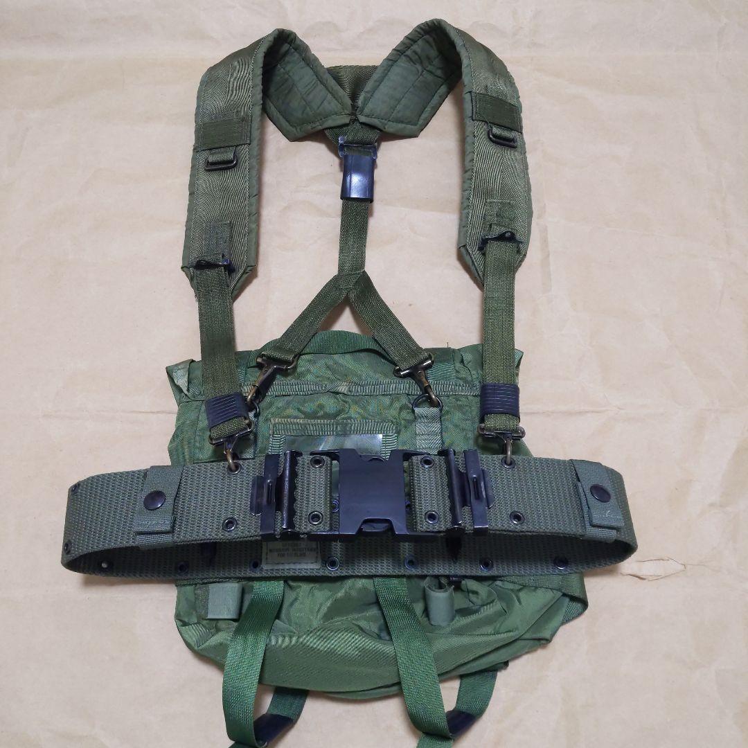 アメリカ軍LC−2装備 ベルト/サスペンダー/フィールドパック 放出良品