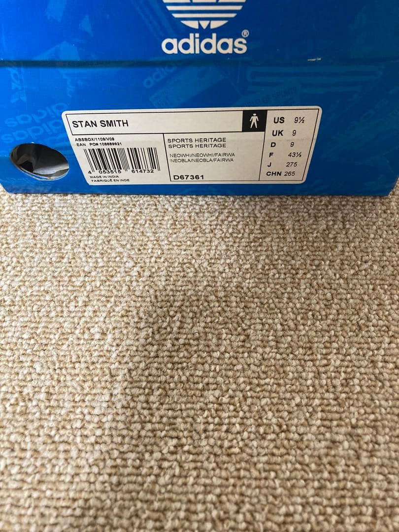 ADIDAS ORIGINALS STAN SMITH 2014復刻版
