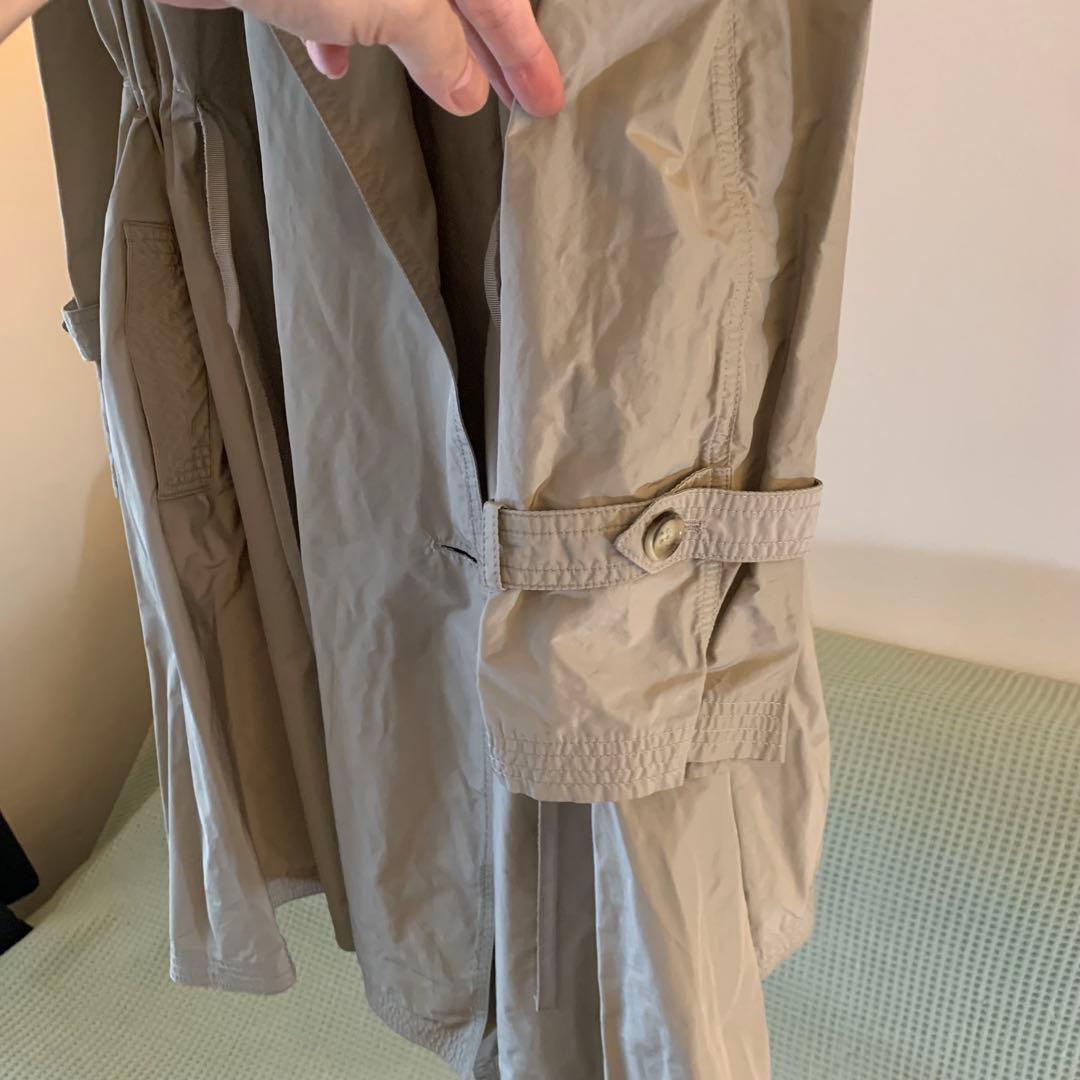 MONCLER【美USED】12S/S ナイロントレンチコート モンクレール