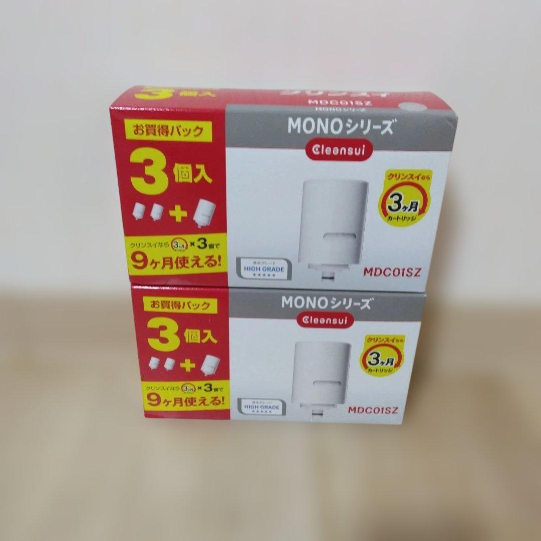 クリンスイ　浄水器　蛇口直結型　ＭＯＮＯシリーズ　交換カートリッジ　2箱
