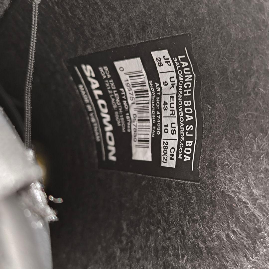 Salomon LAUNCH BOA® SJ BOA® 28センチ ブラック