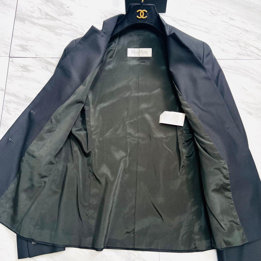 美品 LLサイズ マックスマーラ 白タグ パンツスーツ セットアップ