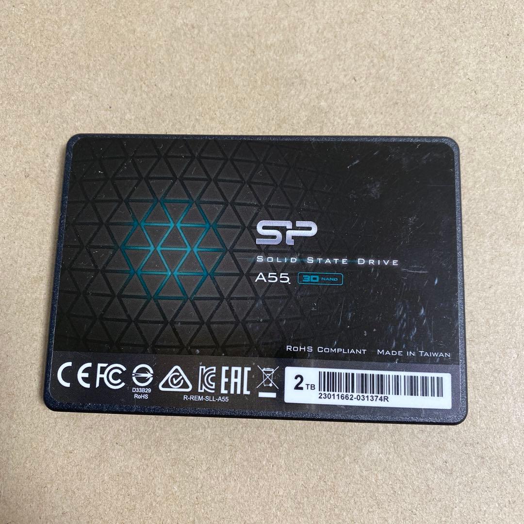 ジャンク品　シリコンパワー 2TB SSD