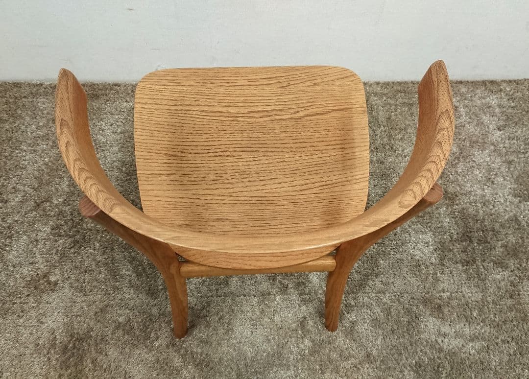 しんご オーク無垢材チェア オイル仕上げ ダイニングチェア-4