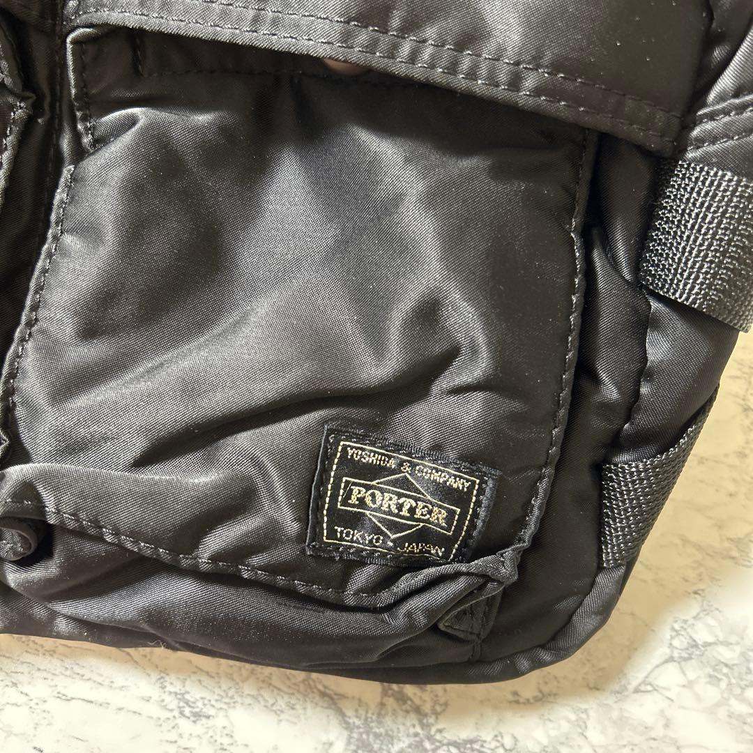 【匿名配送】美品！ポーター　タンカー　ボディウエストバッグ