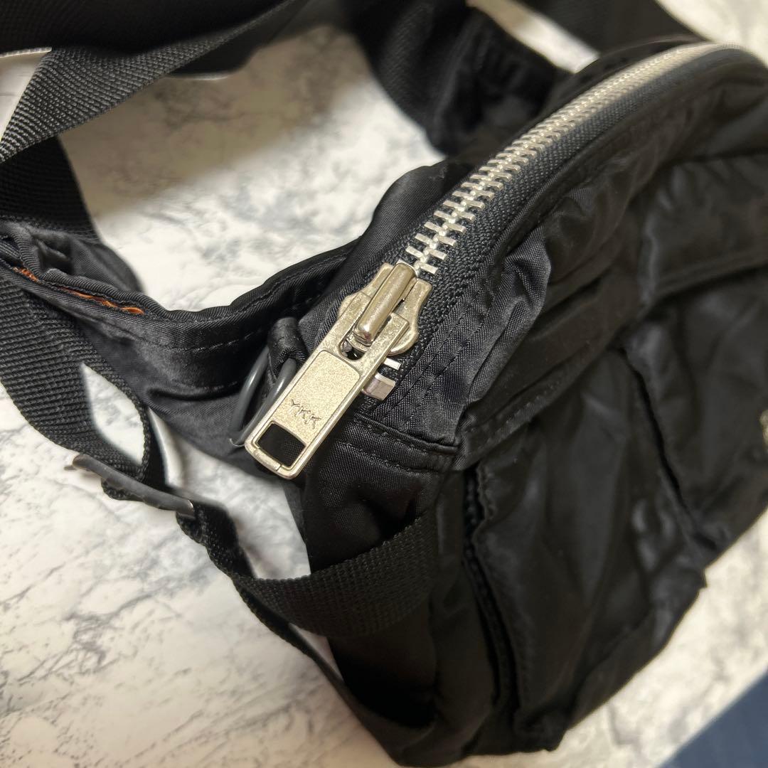 【匿名配送】美品！ポーター　タンカー　ボディウエストバッグ