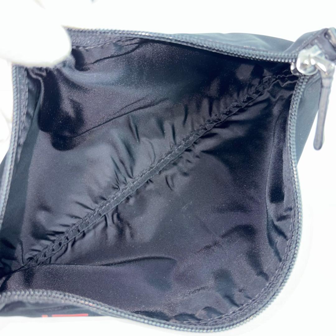 TUMI ジャストインケース トートバッグ ロゴ 肩掛け A4可 ポーチ付 黒