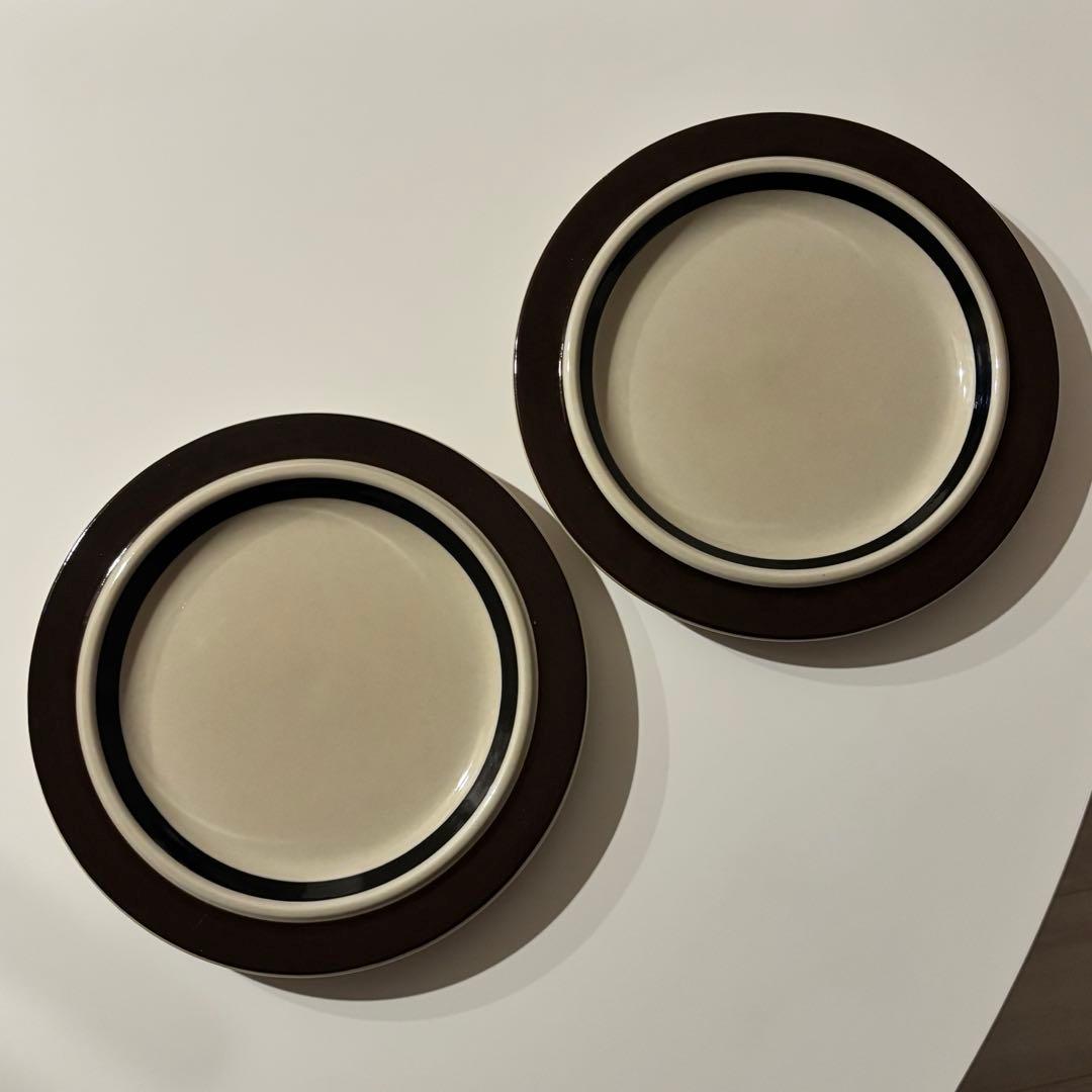 【美品】Arabia Ruija デザートプレート 20cm 4枚セット