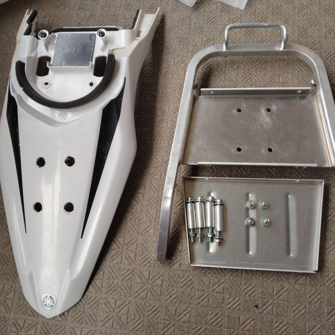 YAMAHA WR250R/X 　ラリー591 リアキャリアとフェンダーのセット