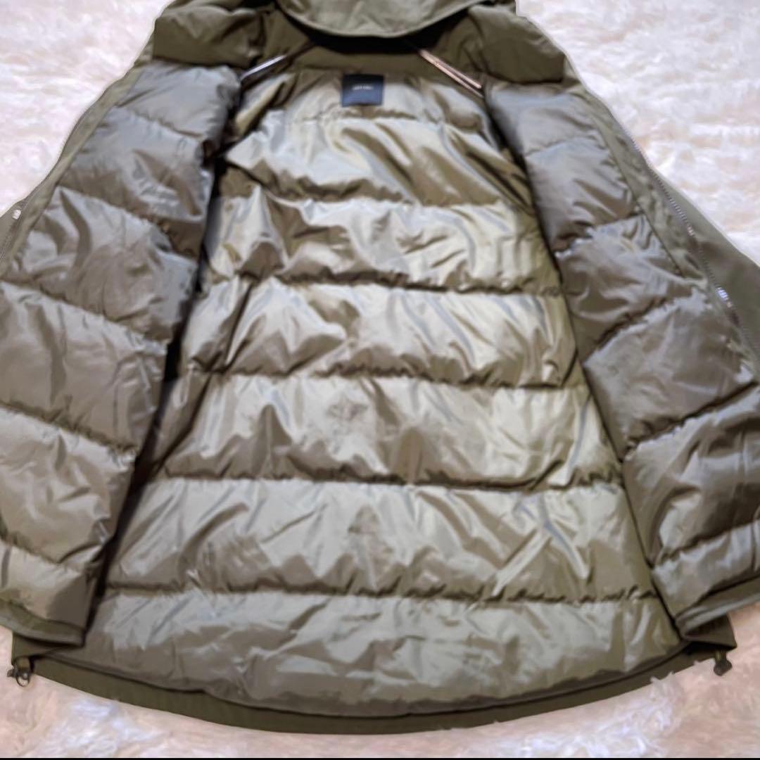 SPICK AND SPAN 24AW 撥水フーデッドダウンハーフコート 38