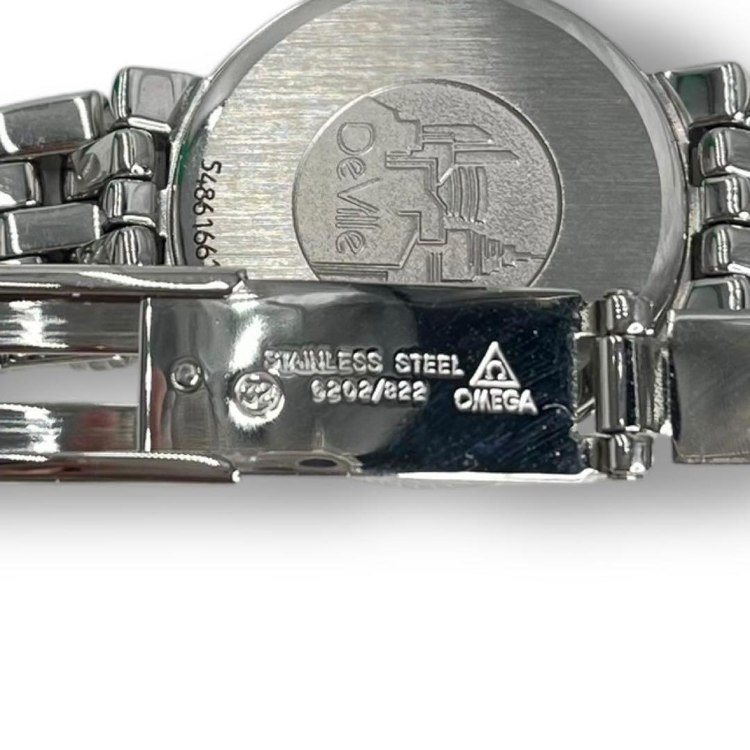 美品 OMEGA オメガ 時計 腕時計 DeVille デビル ブルー 希少