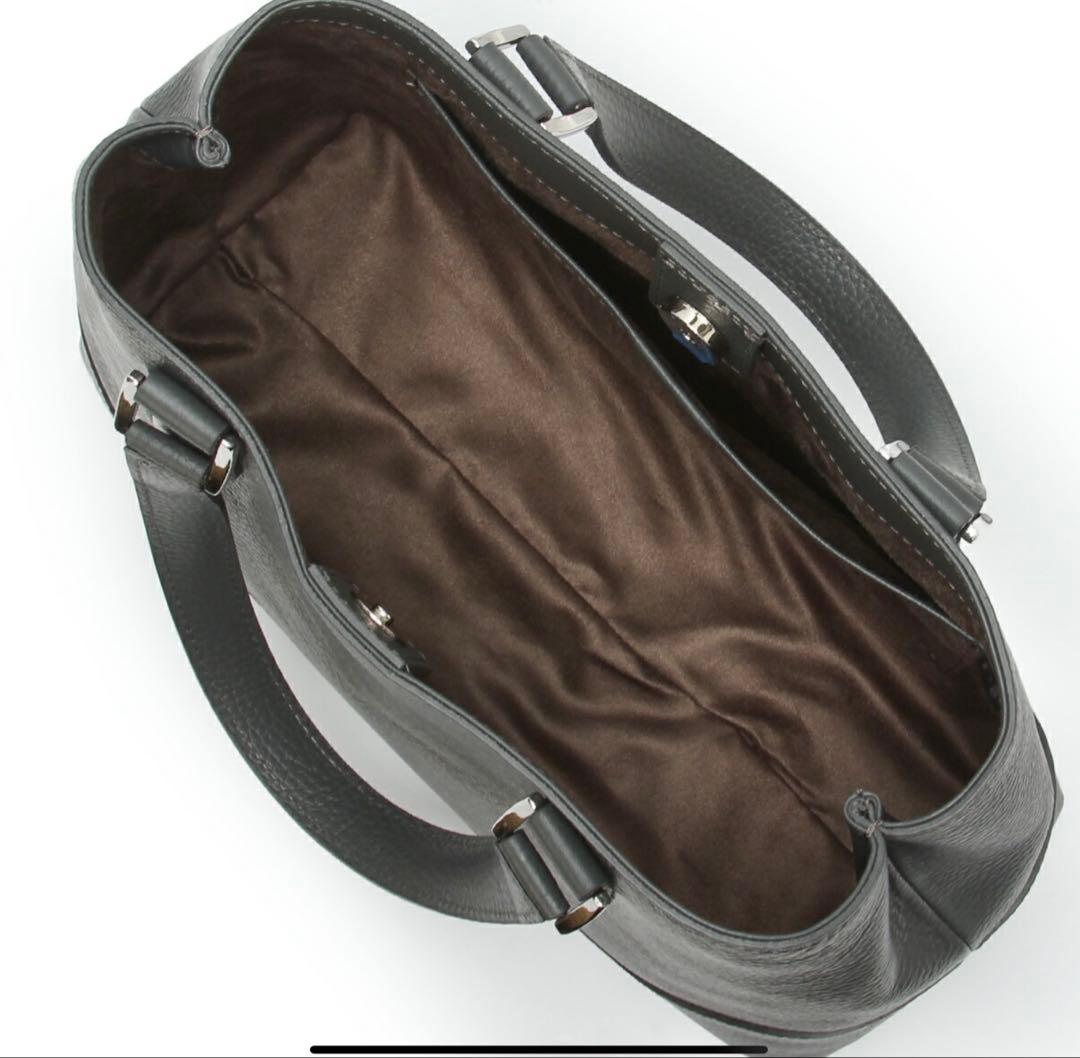 PELLE MORBIDA ブラック トートバッグ 保存袋付き