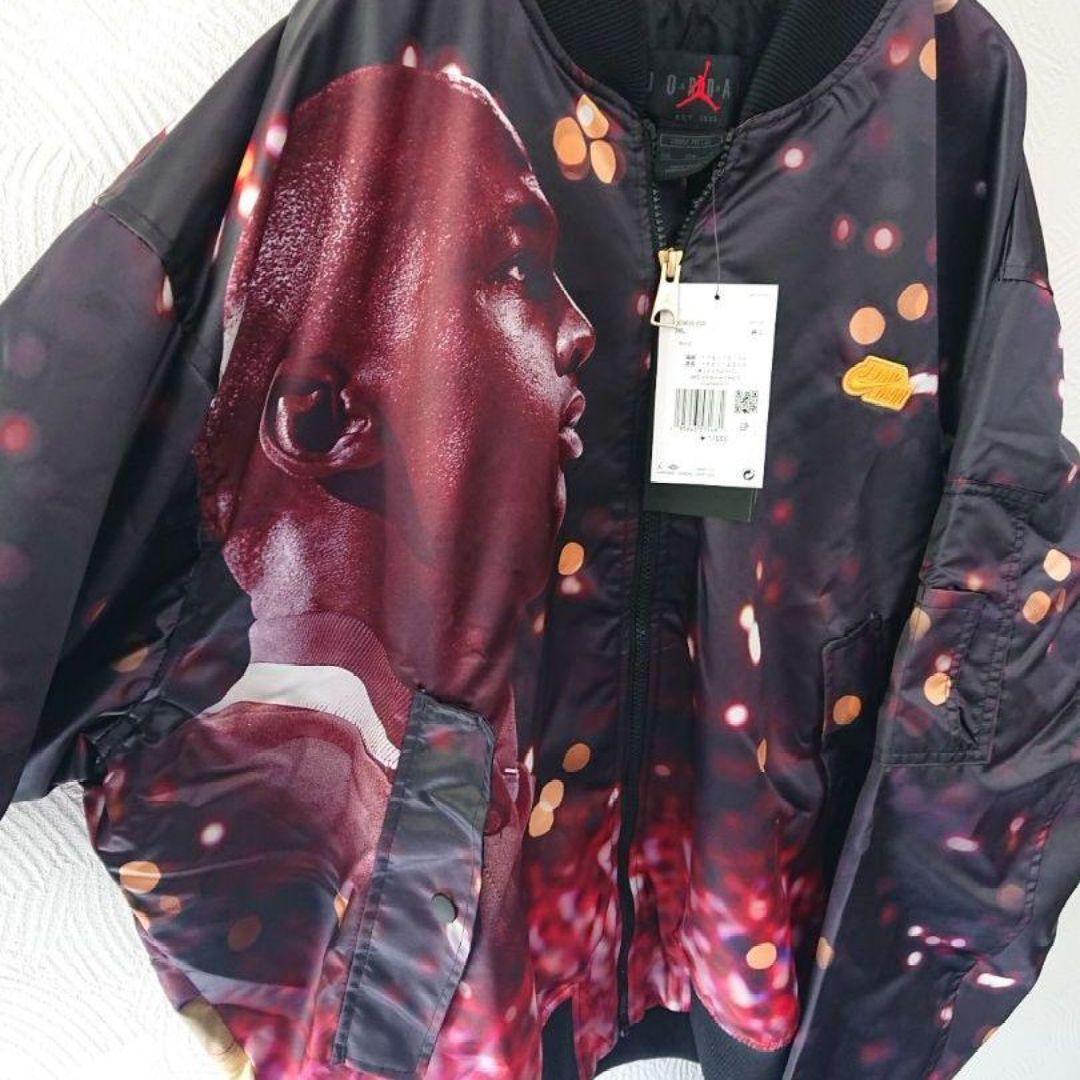ゆ*う様 新品 JORDAN ジョーダン NIKE 中綿 刺繍 MA-1 ジャケ