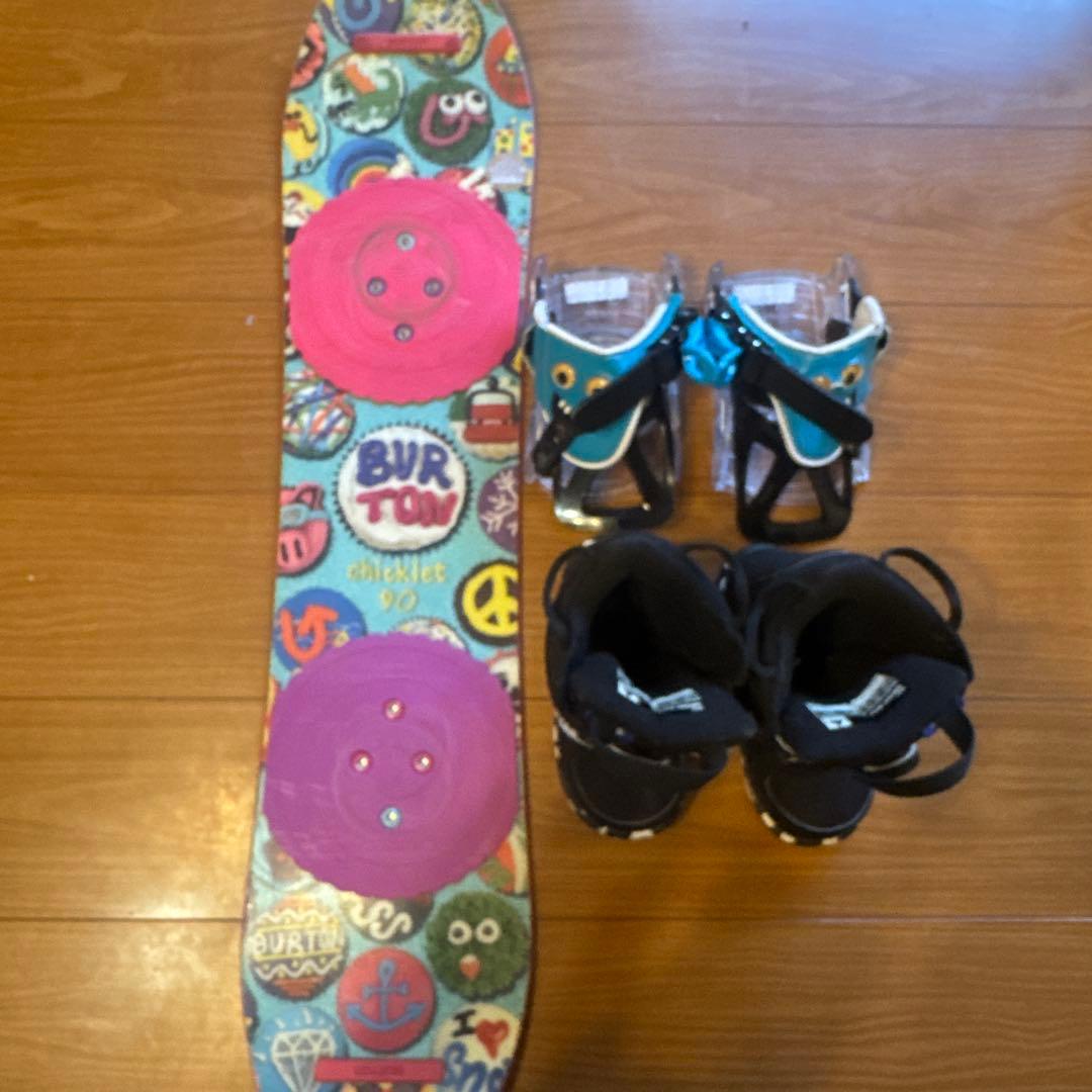 ⭐︎専用品⭐︎ バートン　スノーボードセット　ブーツ　板　バインディング　キッズ