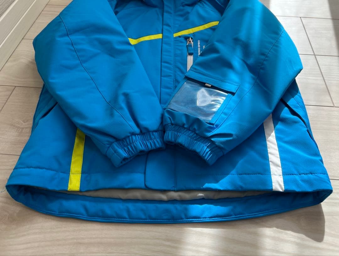 DESCENTE キッズスキーウェア上下セット 140 クリーニング済み