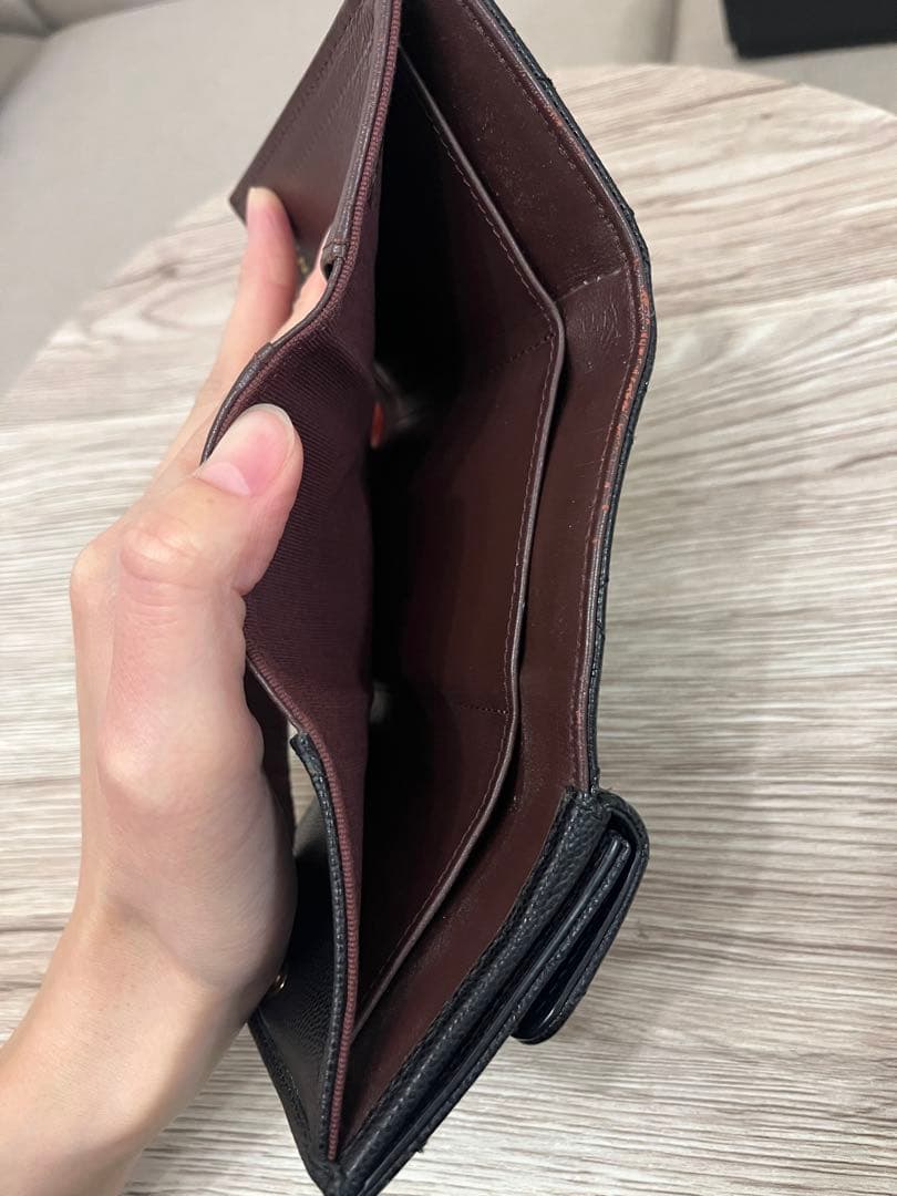 CHANEL シャネル　財布　キャビアスキン