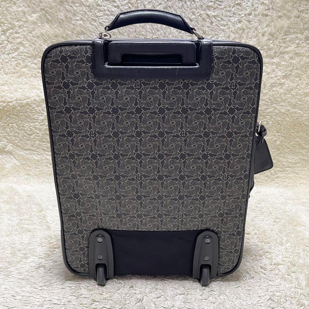 【大容量/美品】セリーヌ　キャリーケース　トラベル　サルキー　レザー　PVC