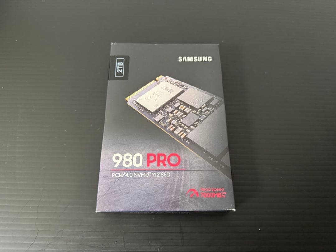 新品 未使用 未開封 SAMSUNG 980 PRO 2TB NVMe SSD②
