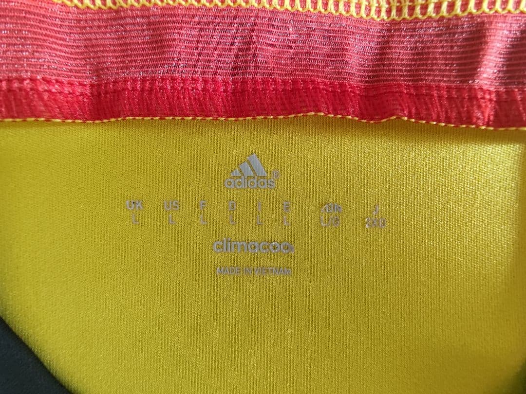 コロンビア代表 2014 ホーム 長袖 ユニフォーム Adidas 2XO