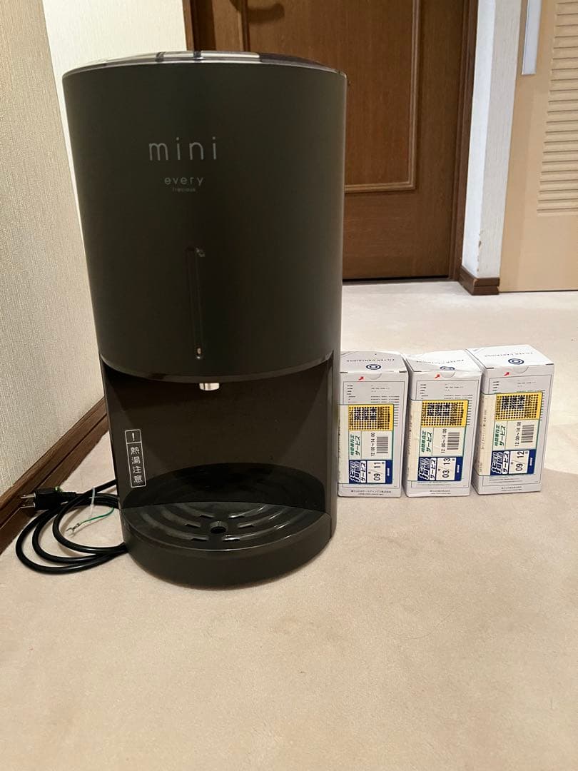 mini every ブラック 温水冷水供給