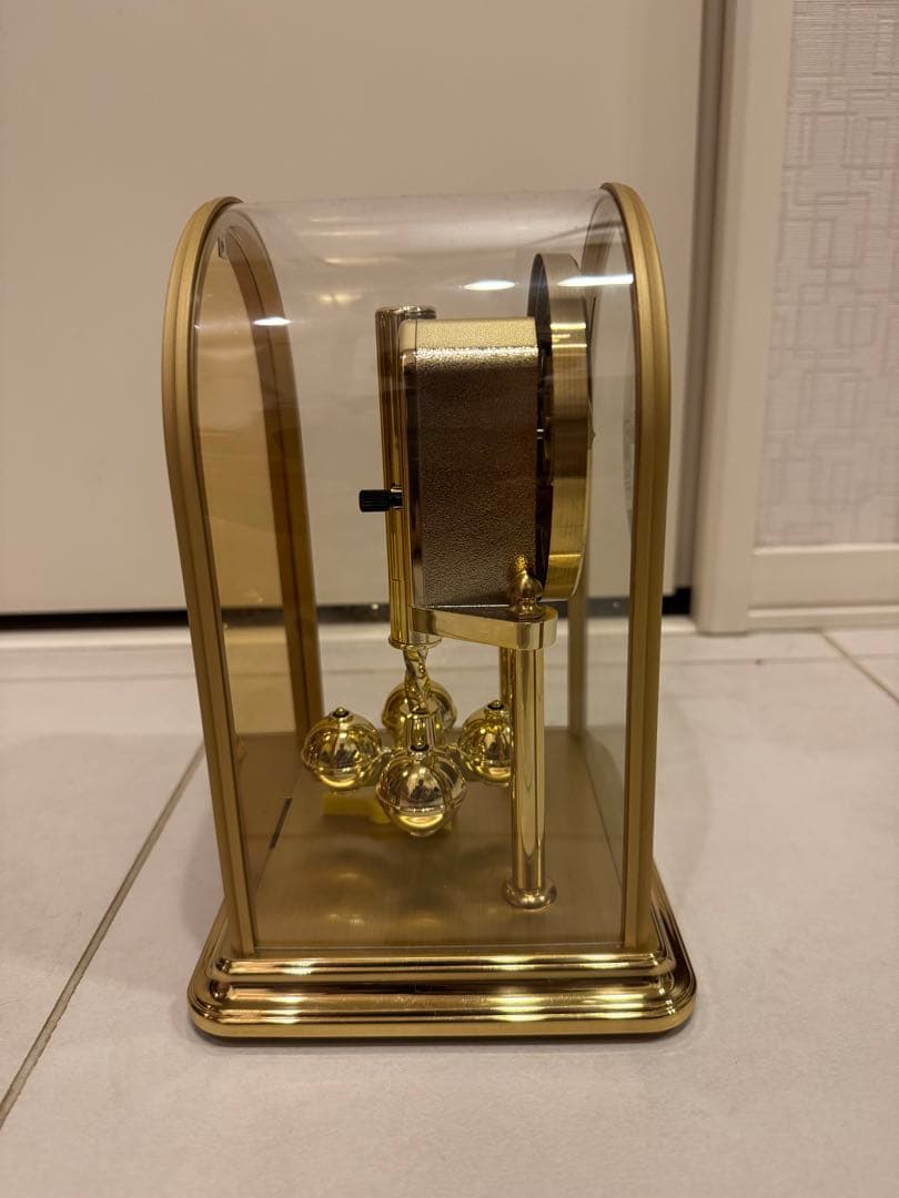 Hermle ヘルムレ ムーンフェイズ ドイツ製 クォーツ 置き時計