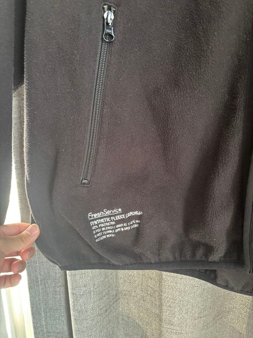 トップス FreshServiceSYNTHETIC FLEECE CARDIGAN