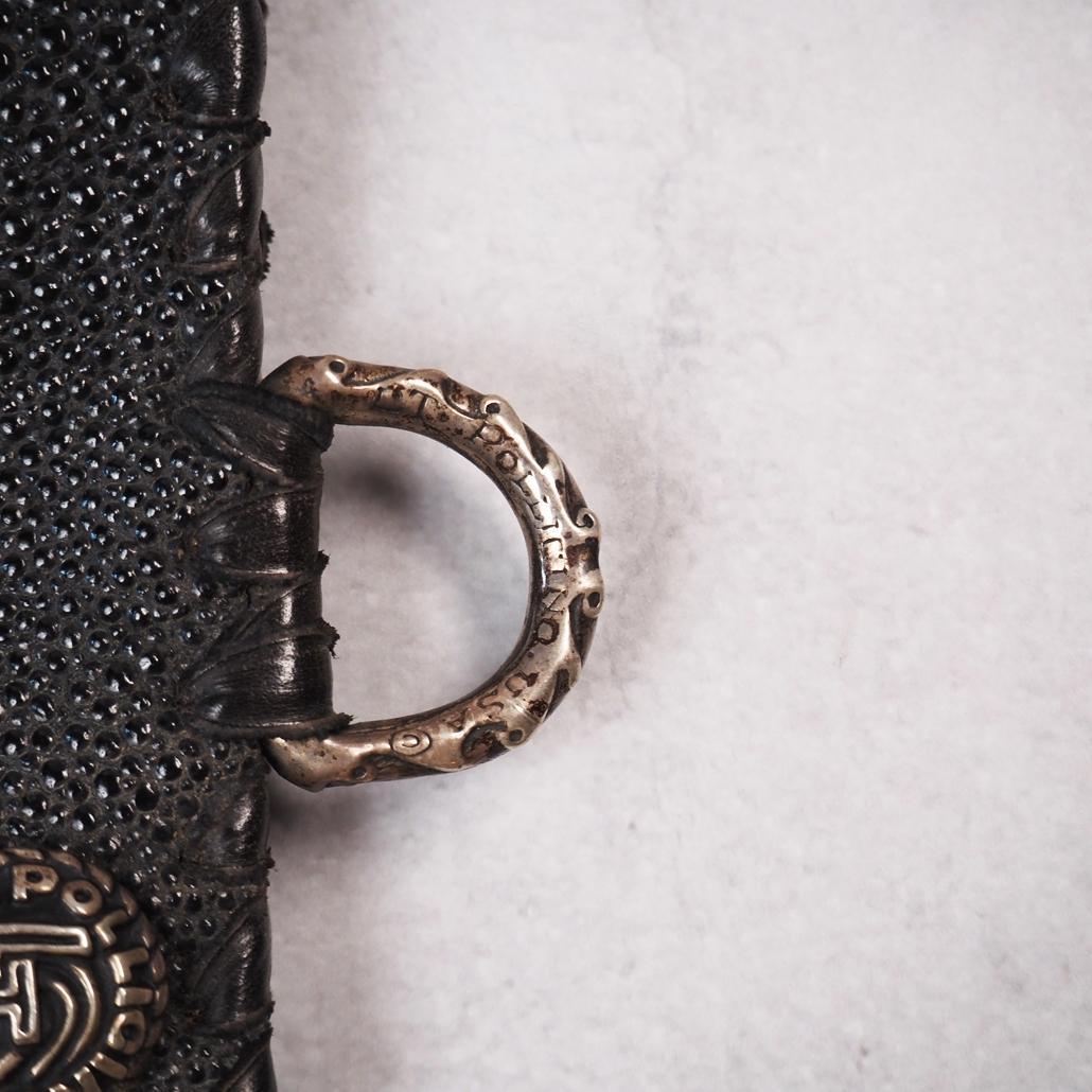 LEATHERS AND TREASURES バイカーウォレット Y2K エイ革