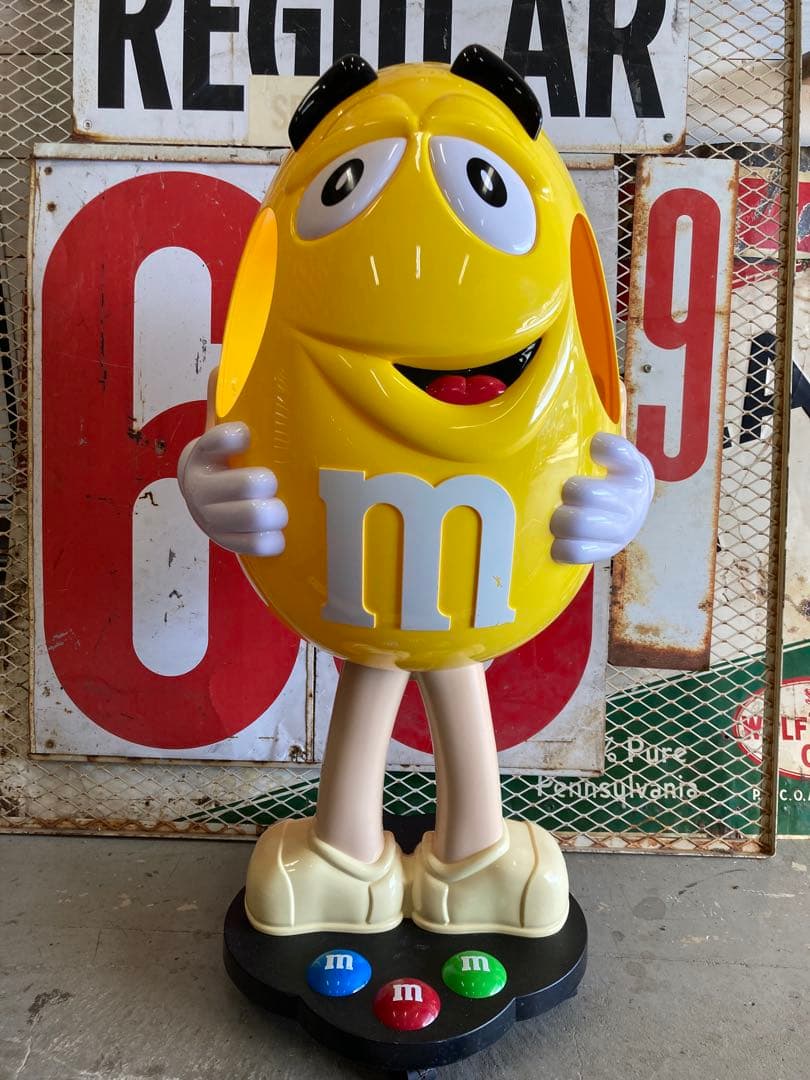 美品　M&M's エムアンドエム　ディスプレイ USA