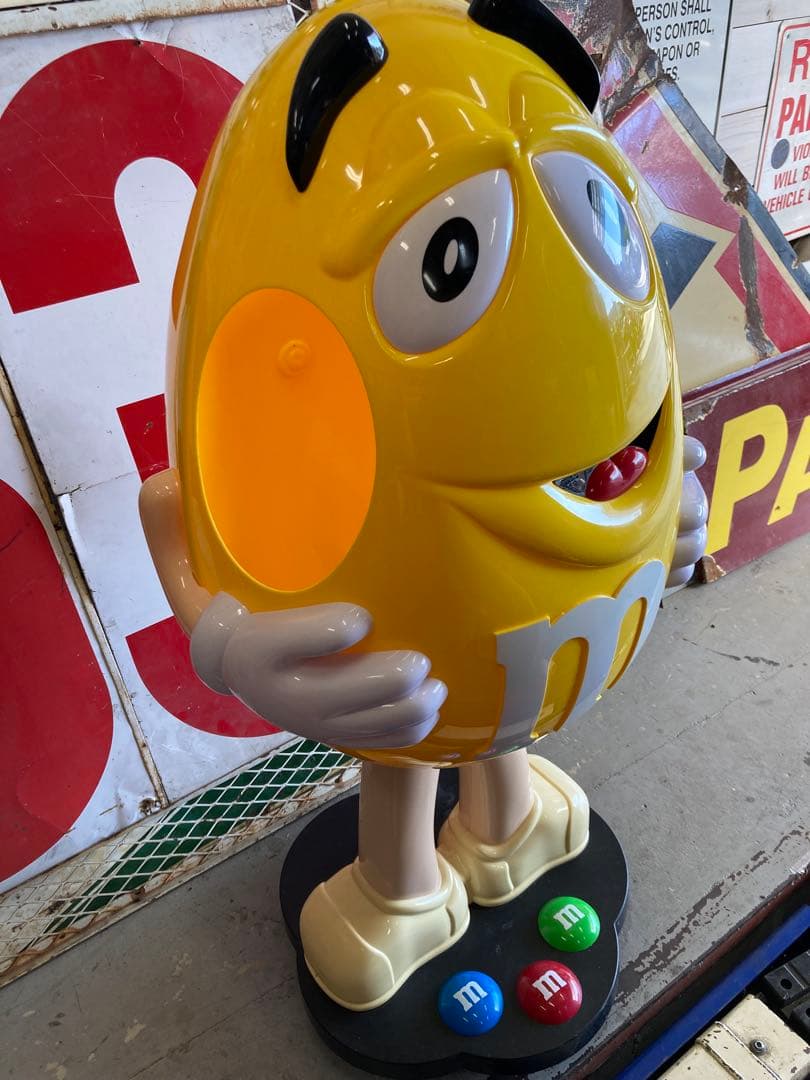 美品　M&M's エムアンドエム　ディスプレイ USA