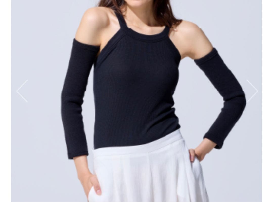 peu a beaute アームサポーター ブラック L