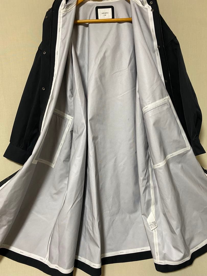Ameri 2WAY HOODIE TEC COAT ブラック　M 防水