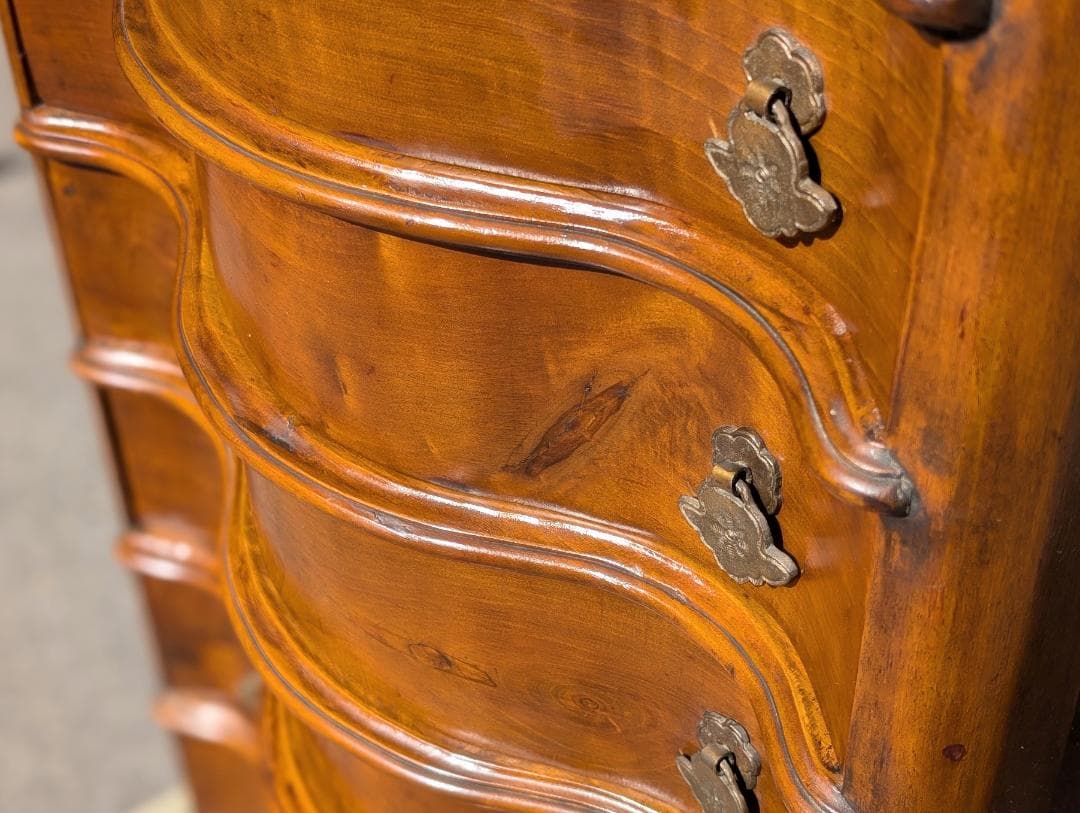 スペイン最高峰☆バロッサバレンティ社／トールチェスト／マホガニー材／IDC大塚