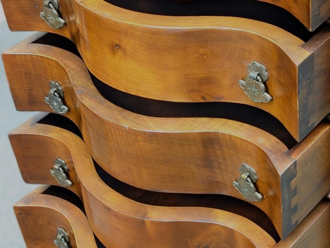 スペイン最高峰☆バロッサバレンティ社／トールチェスト／マホガニー材／IDC大塚