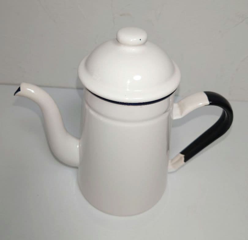 ホーロー鍋 ポット ケトル 未使用ミルクパン アンティーク レトロ 調理器具