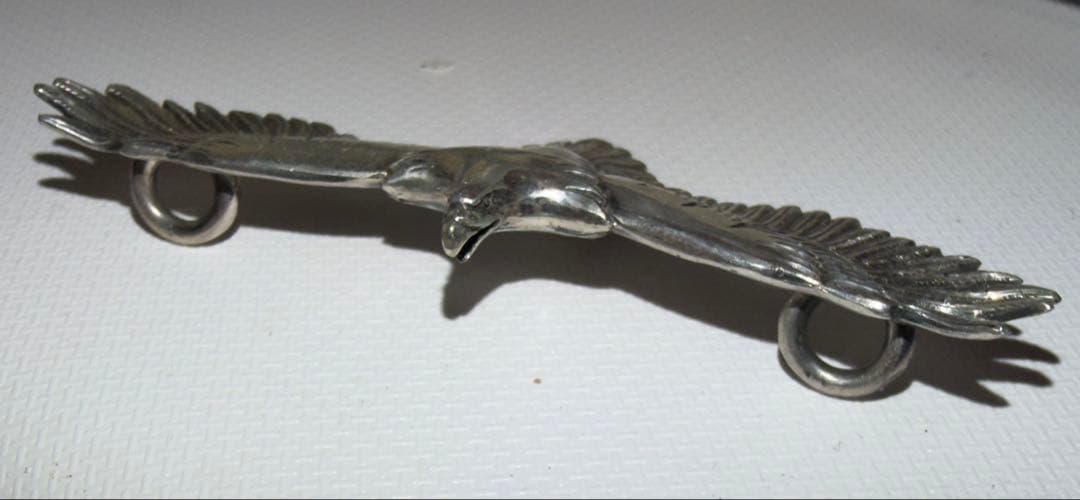 中イーグル　ネックレストップ　シルバー