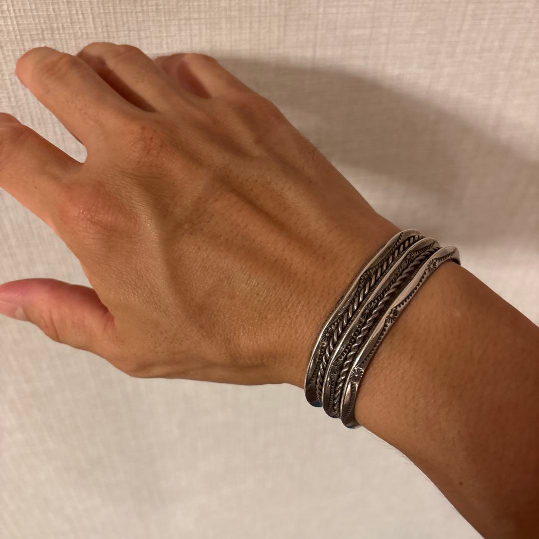 シルバー ヴィンテージバングル