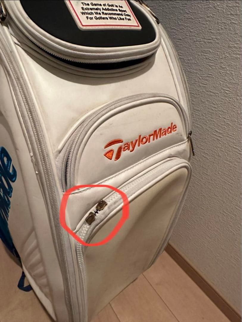 TaylorMade ツアーキャディバッグ 青/白