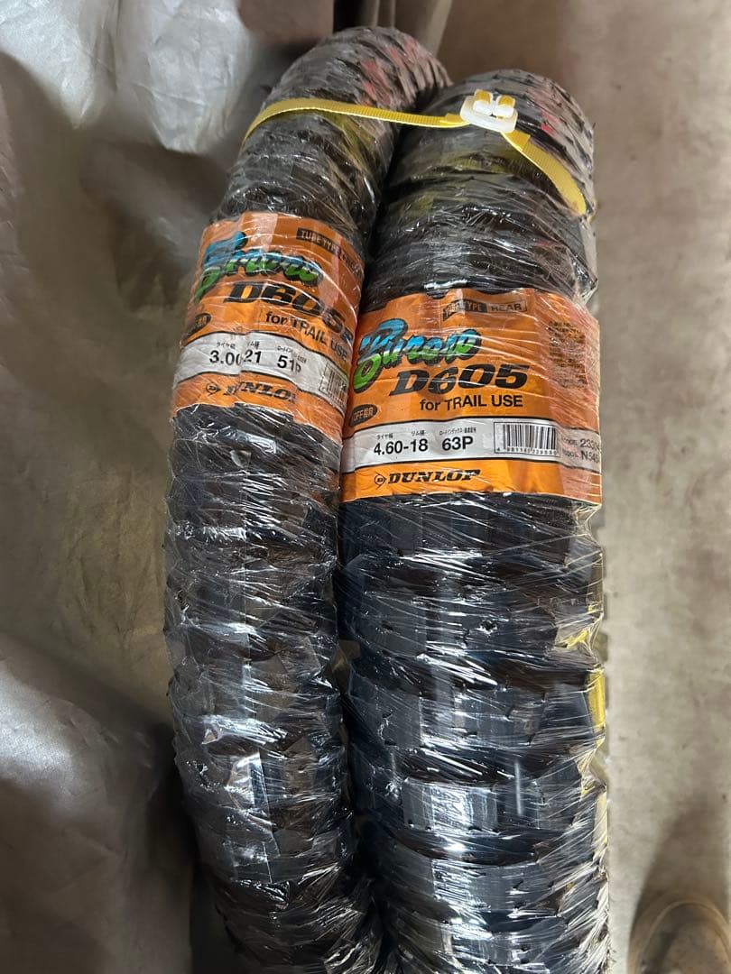 ash オフロードタイヤ D605 3.00- 21 4.60-18