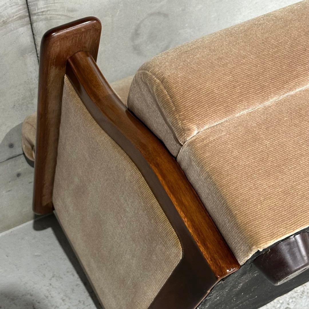 ✦70s✦マルニ maruni ミッドセンチュリー ソファー｜昭和レトロ ベロア