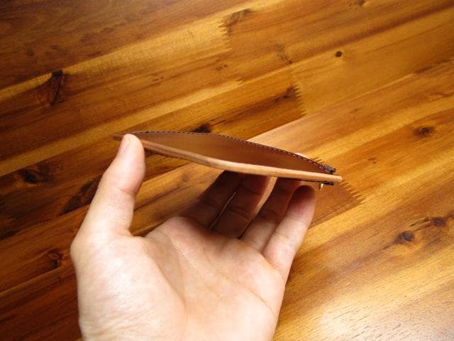 L字ファスナー ミニ財布 レーデルオガワ コードバン キャッシュレス ワイン 革